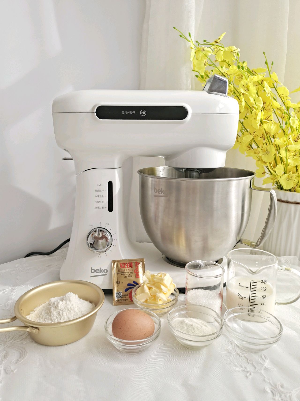 一次就成功的日式牛奶面包卷|超详细