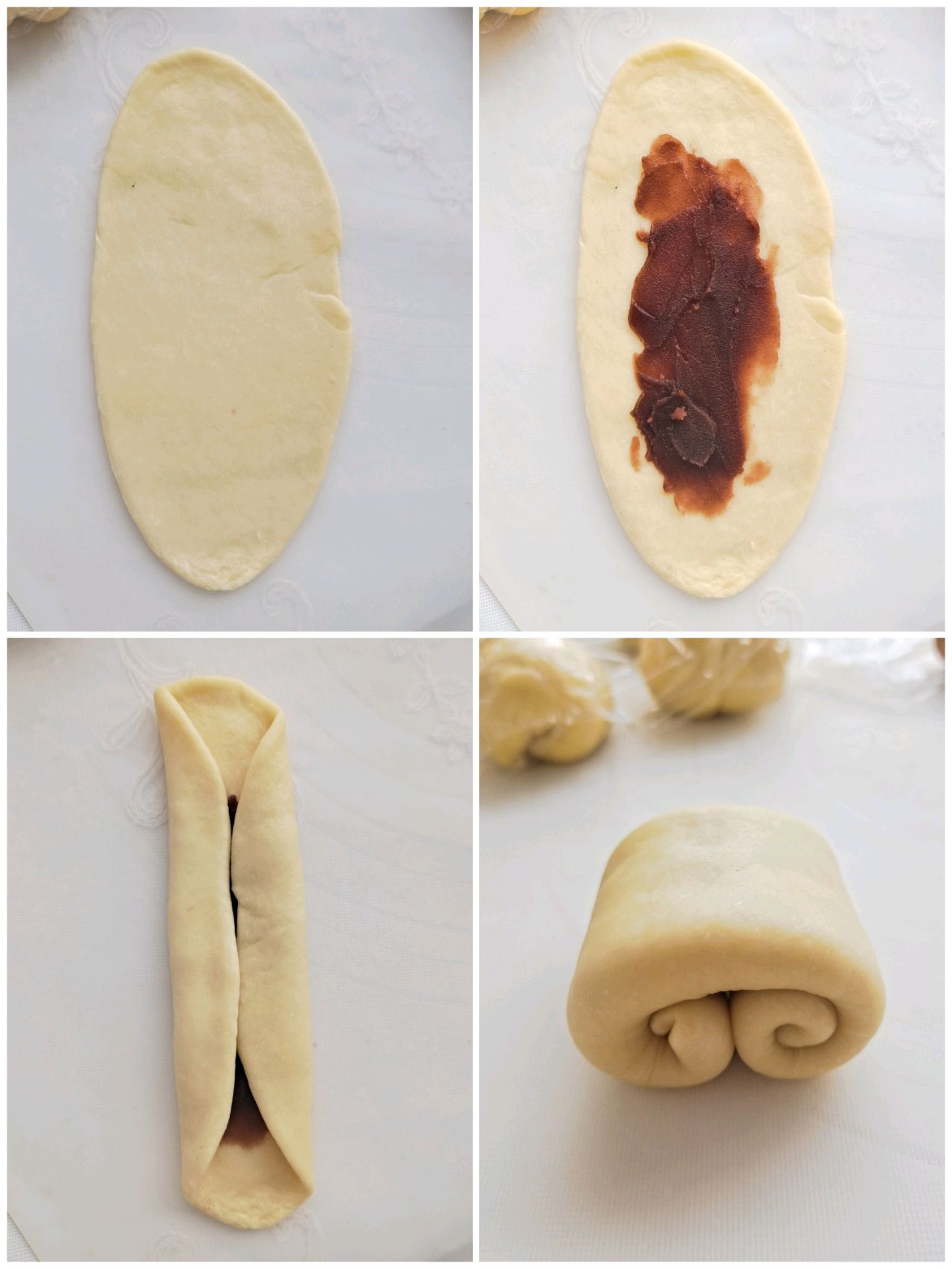 一次就成功的日式牛奶面包卷|超详细