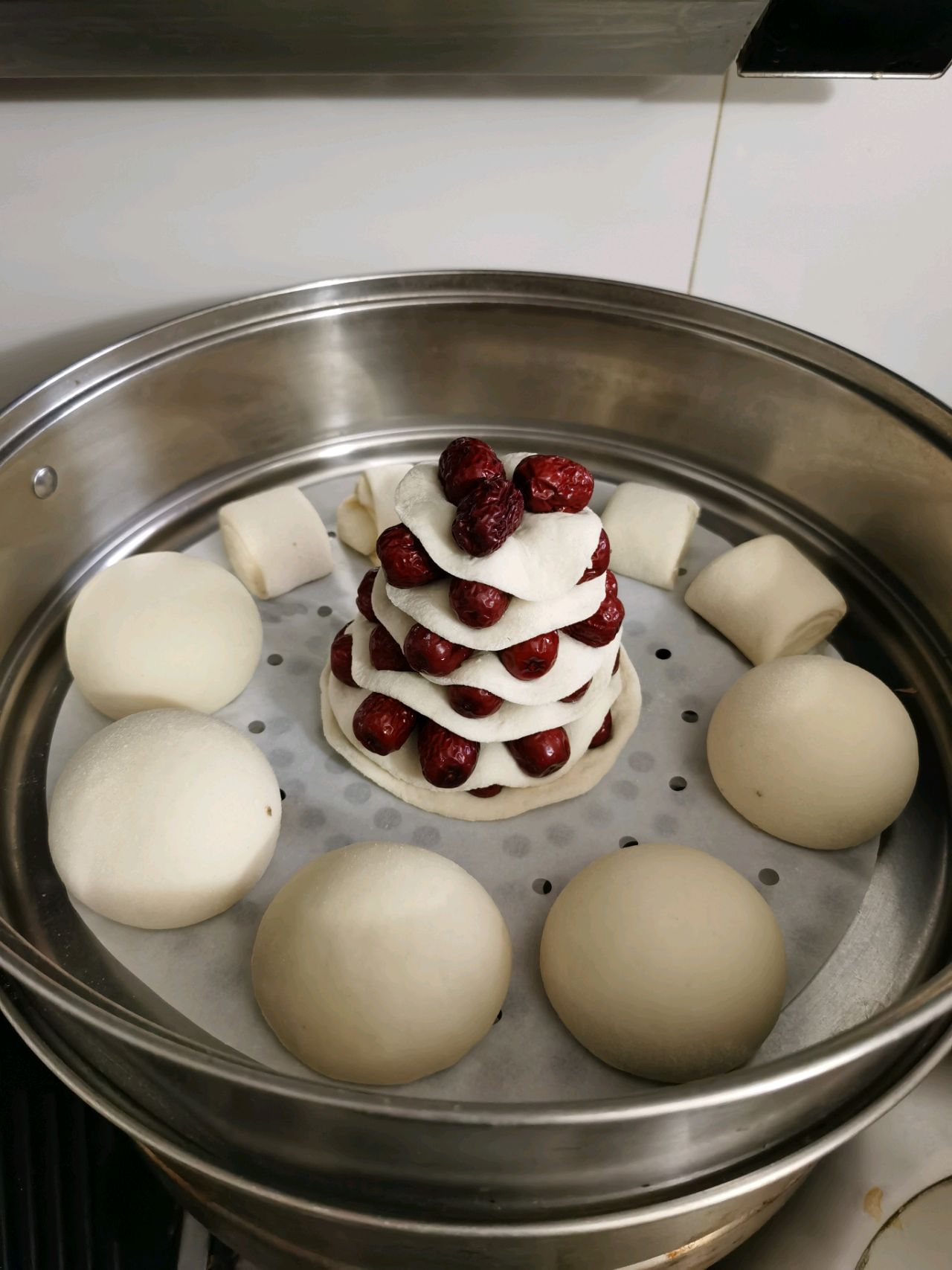 一大锅面点