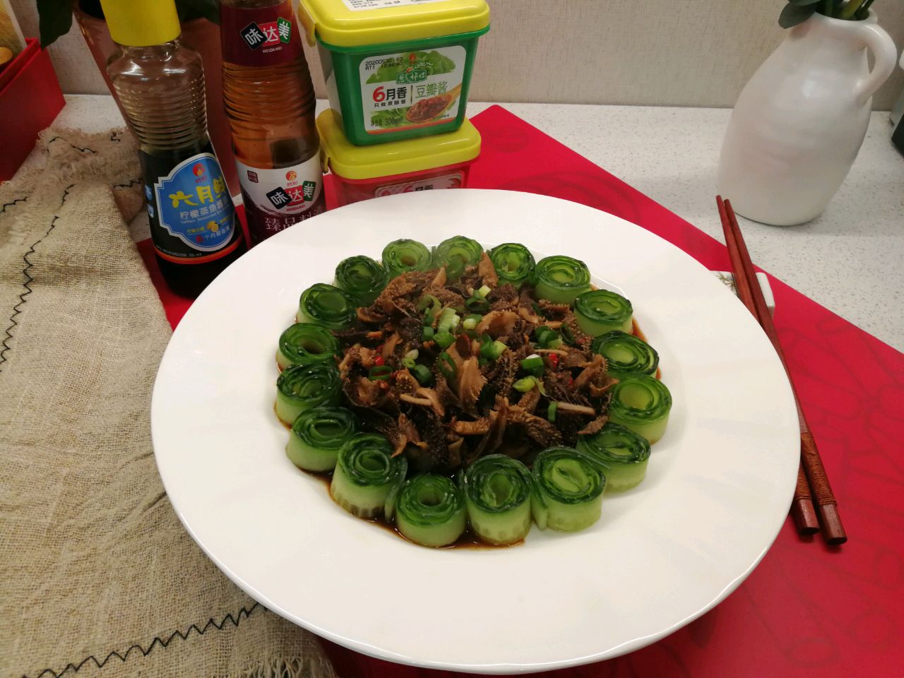 一煮一拌，豆豉酱香牛百叶