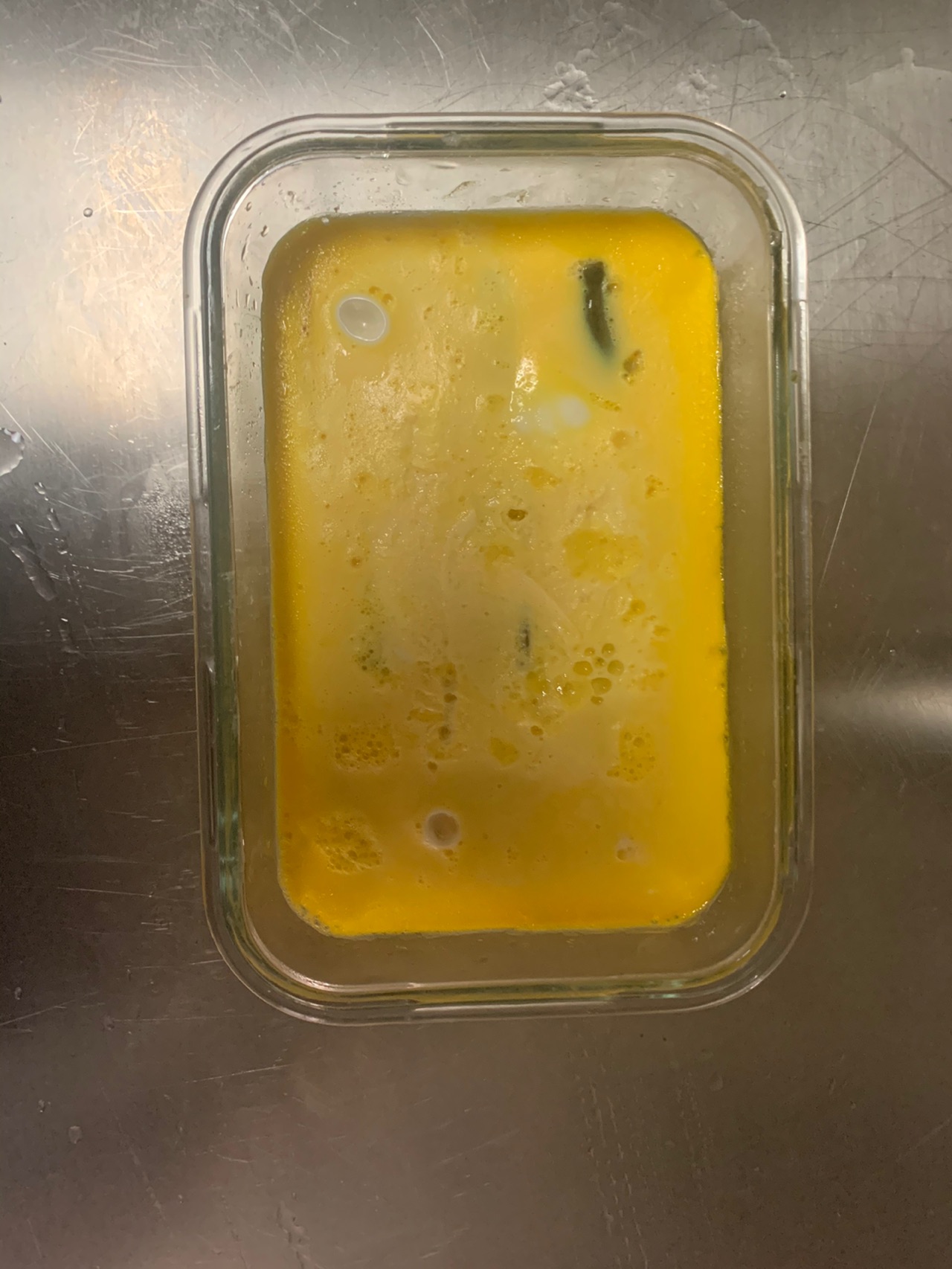 三色蒸蛋
