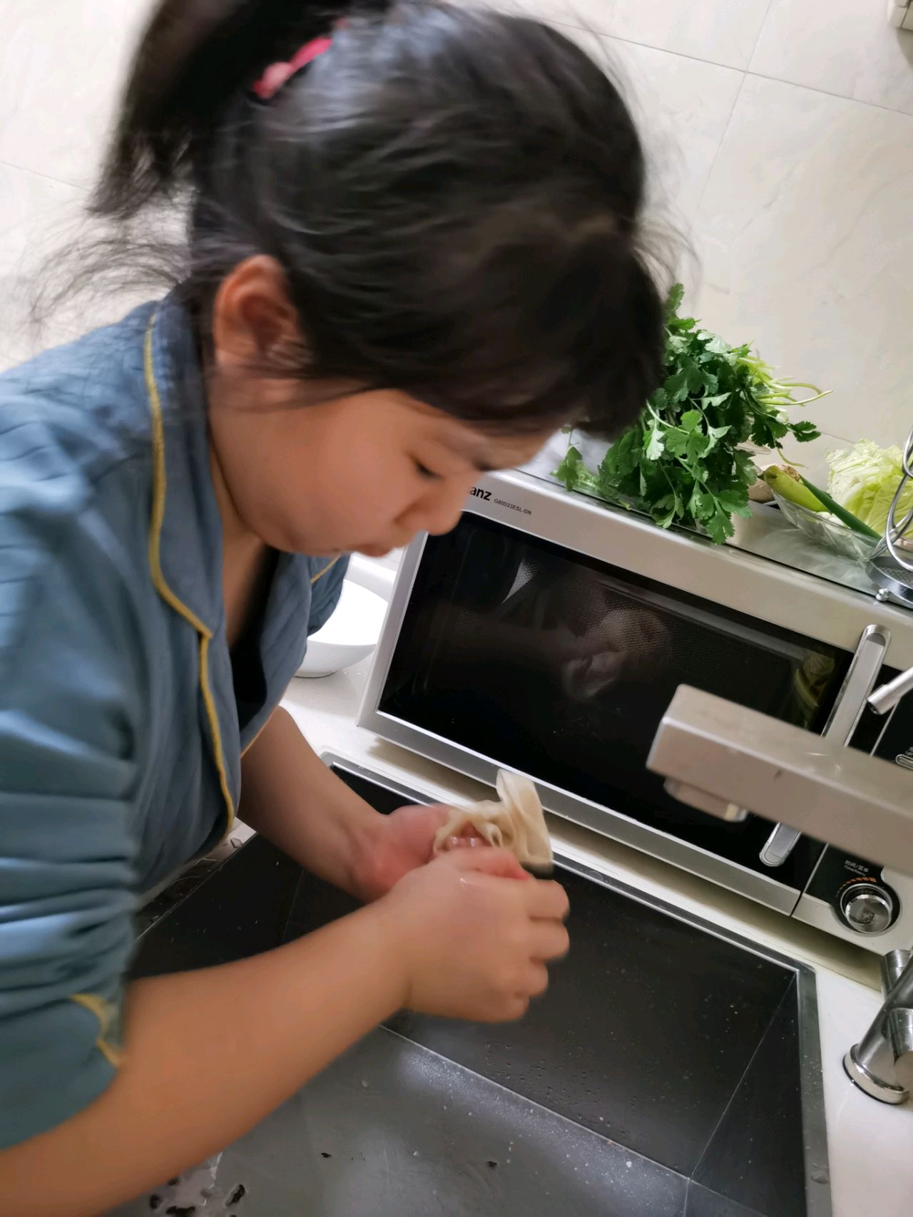 三十素饺子