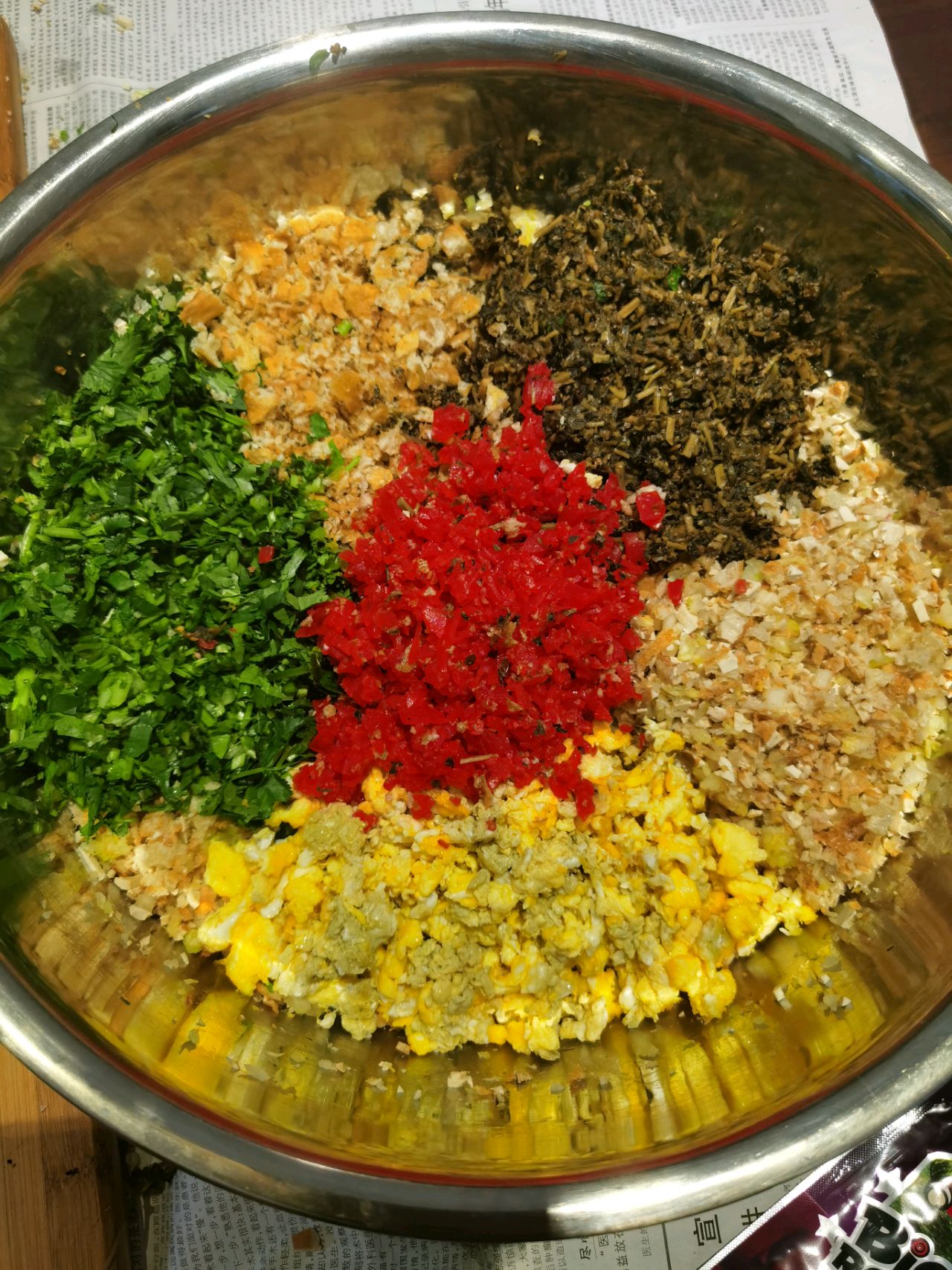 三十素饺子