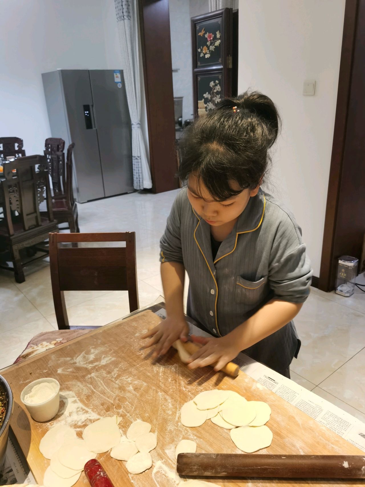 三十素饺子
