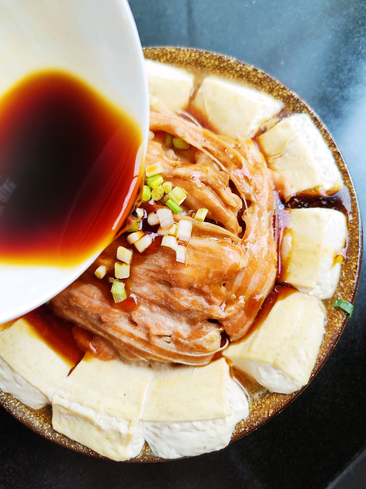三文鱼楠扣豆腐