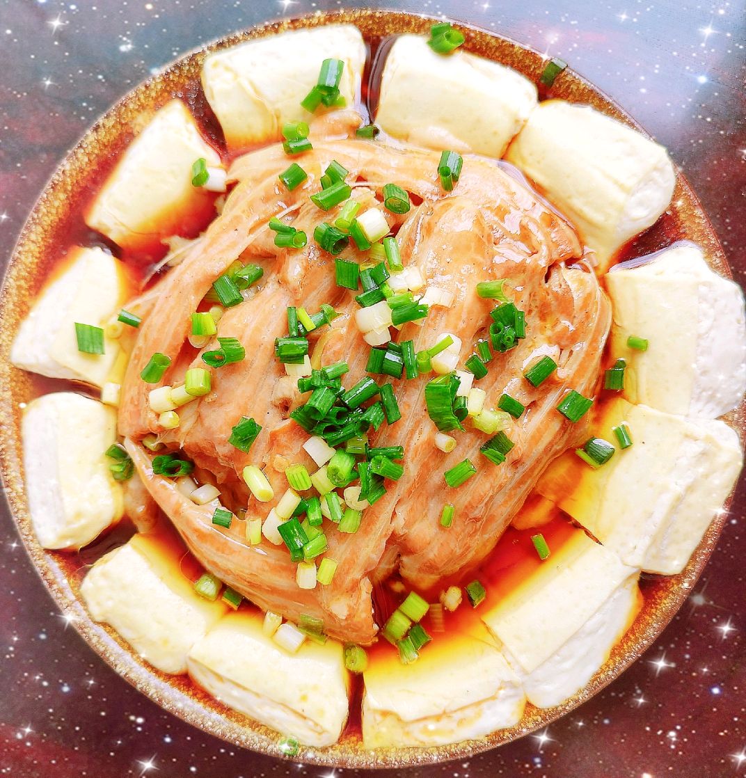 三文鱼楠扣豆腐