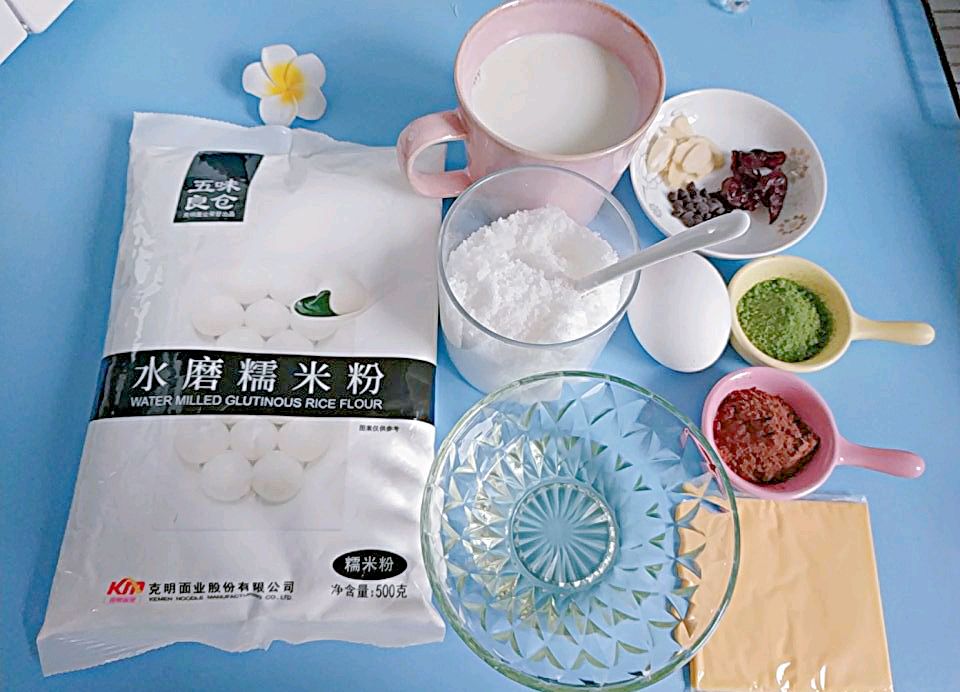 三种口味网红粑粑糕