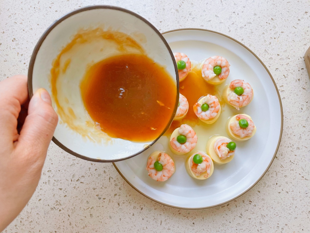 5分钟年夜菜｜金玉满堂～玉子虾仁