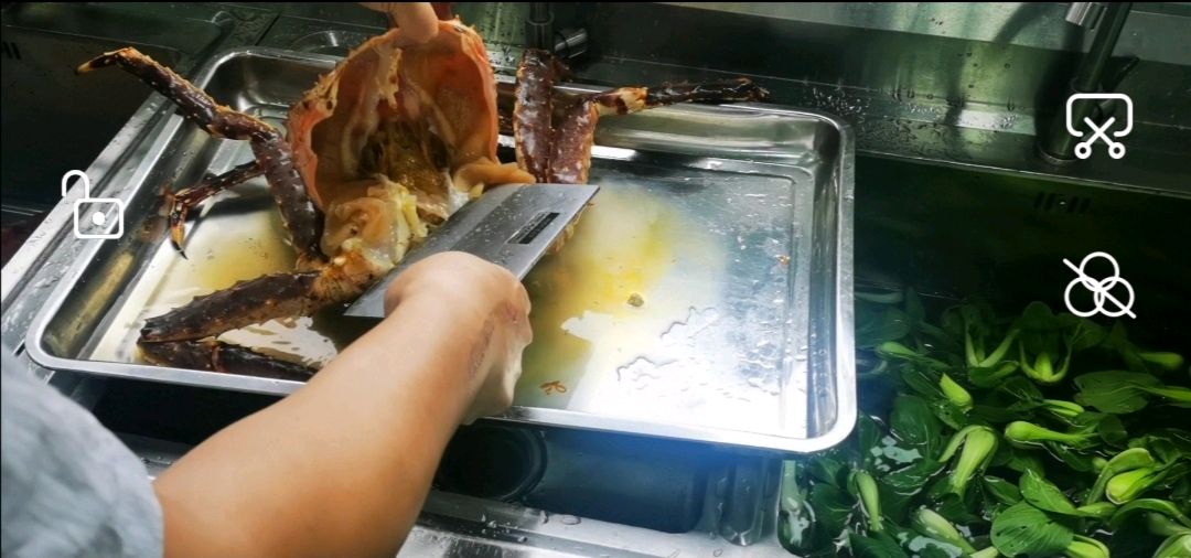 阿拉斯加蟹处理方法