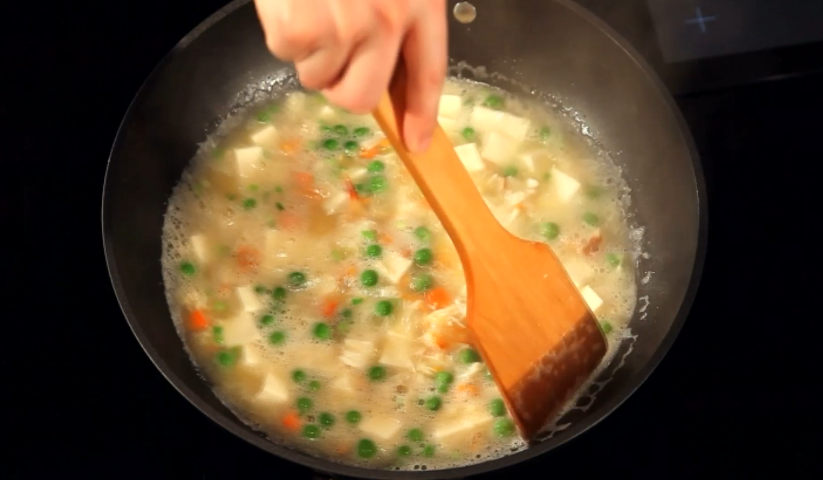 爱尔兰面包蟹：蟹粉豆腐