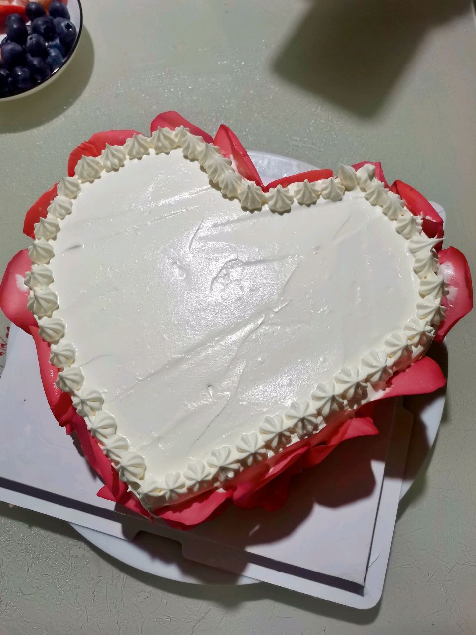 爱心生日蛋糕