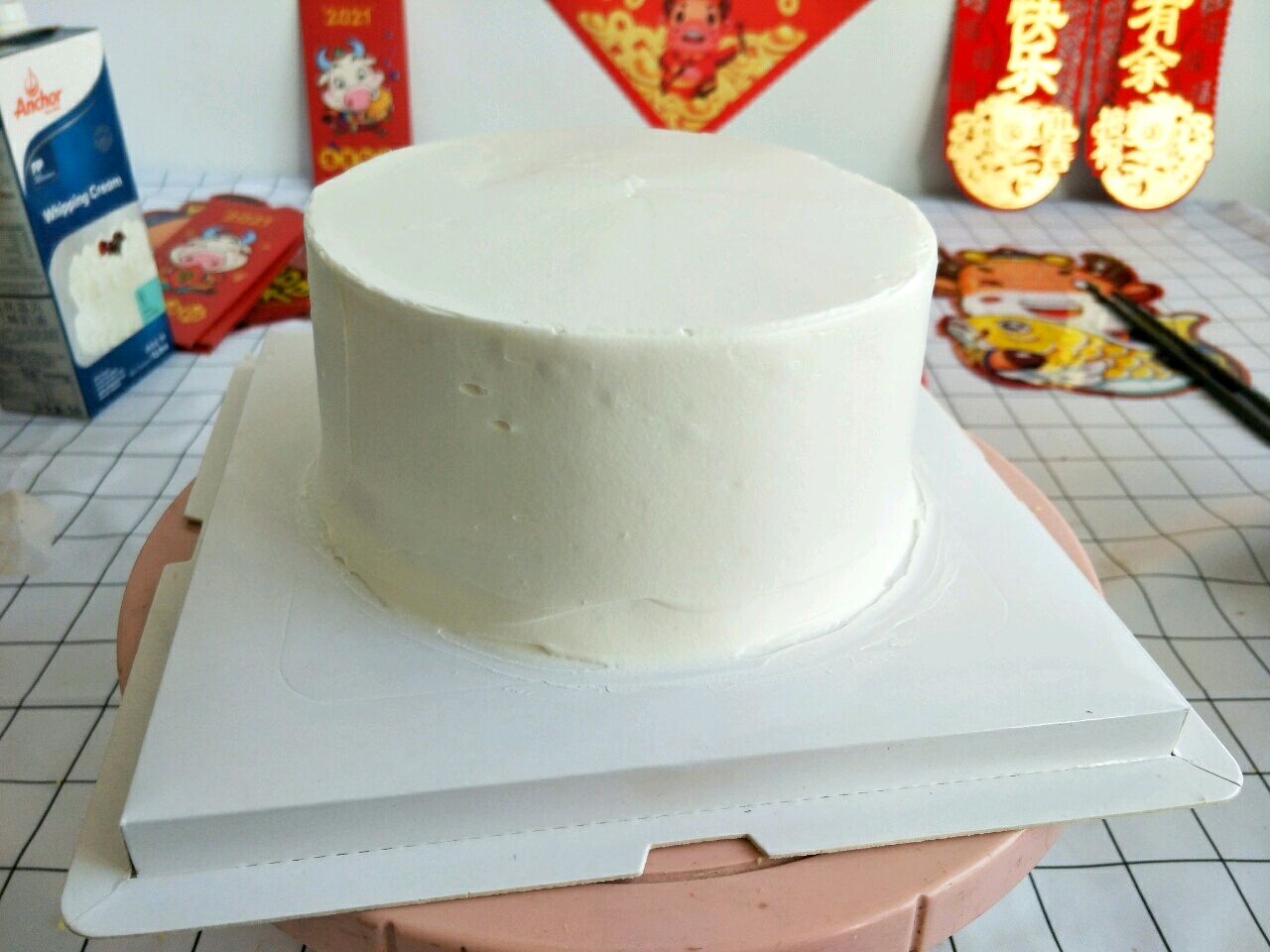 安佳新年味:年夜饭蛋糕