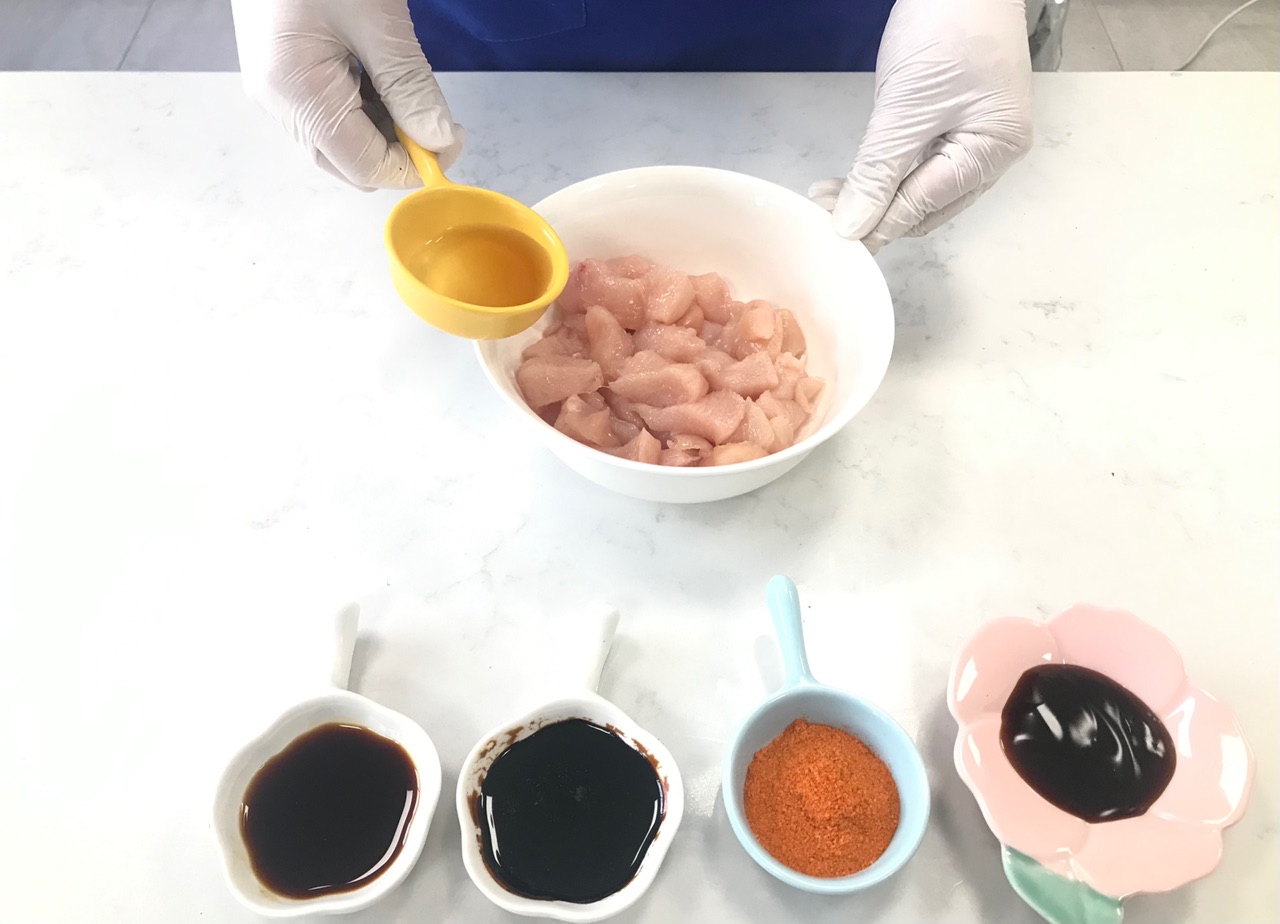 奥尔良鸡肉饼