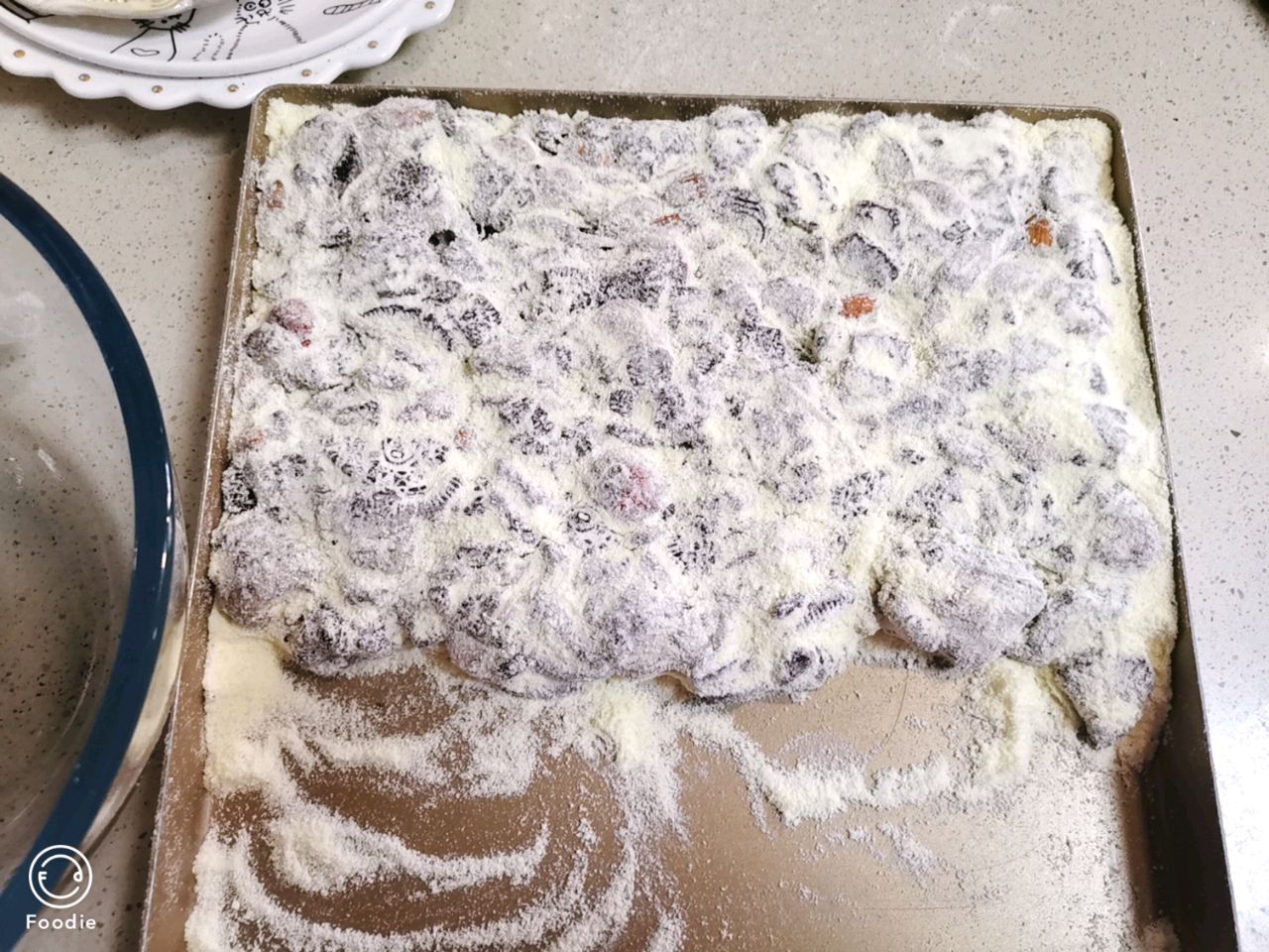 奥利奥草莓雪花酥