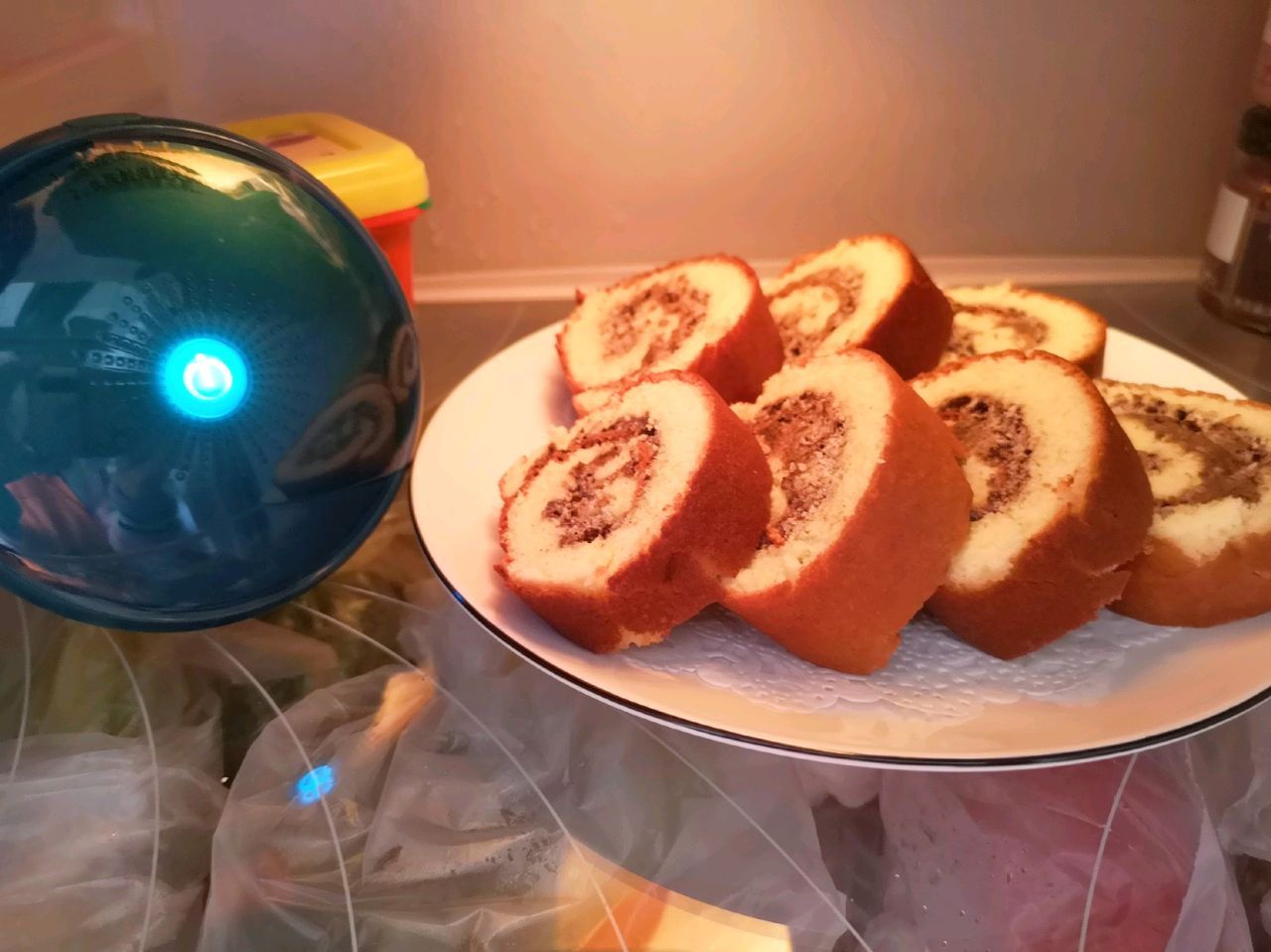 奥利奥奶油蛋糕卷