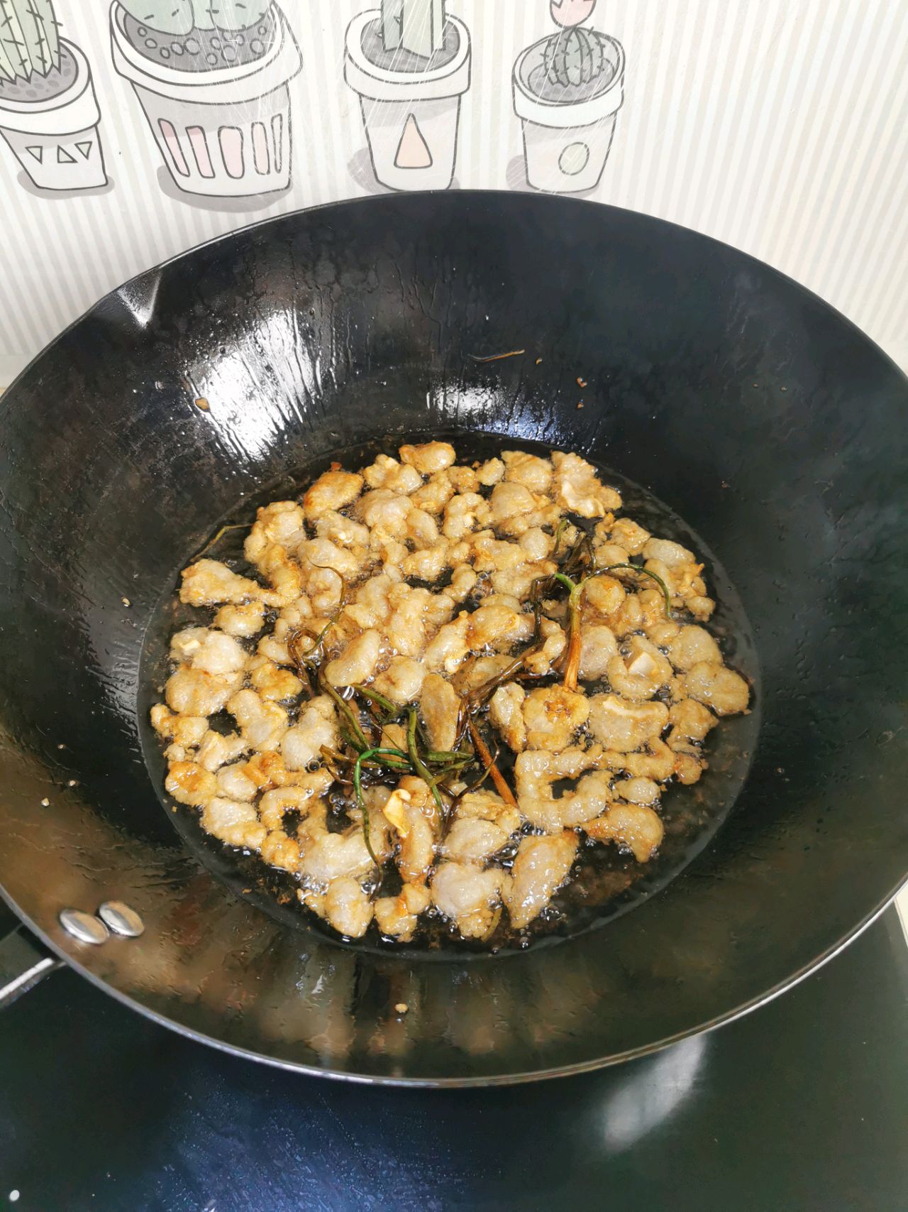 熬猪油