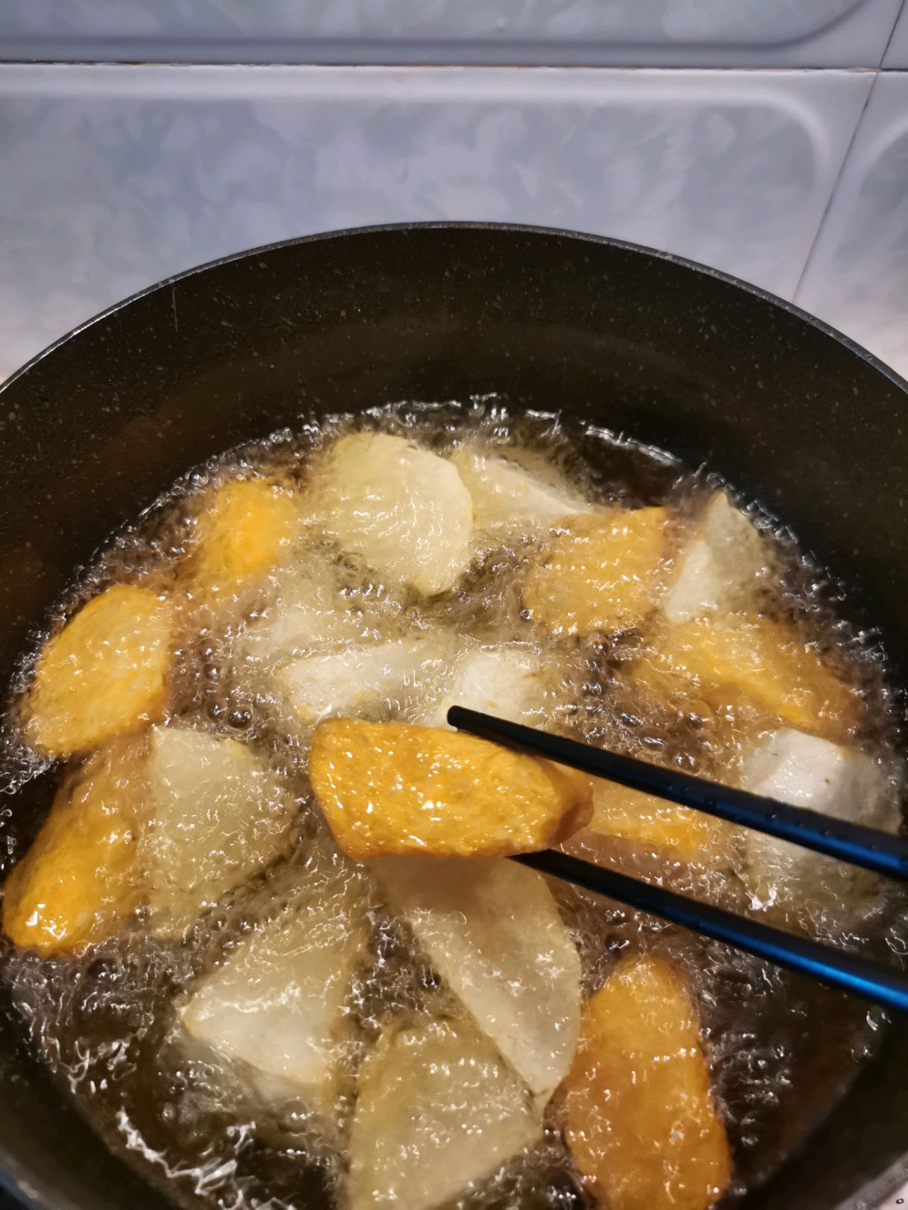拔丝双色
