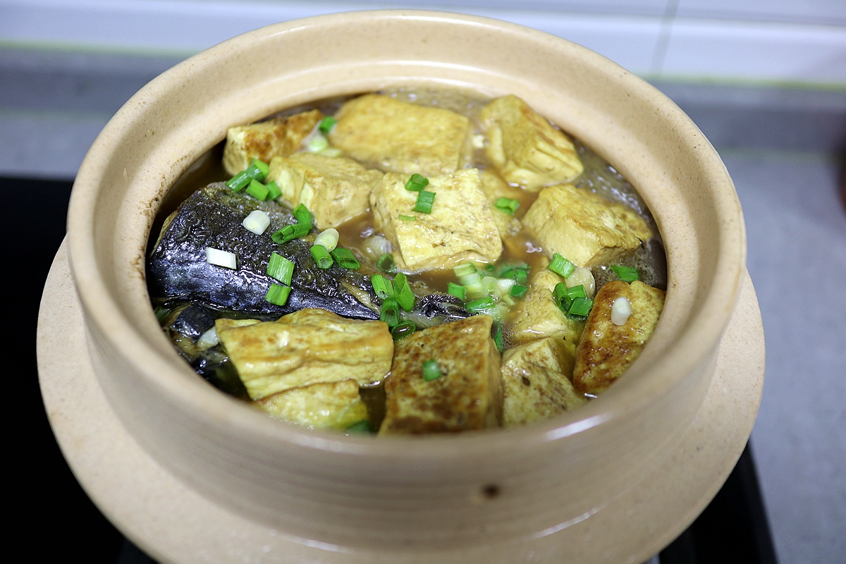 鲅鱼炖豆腐