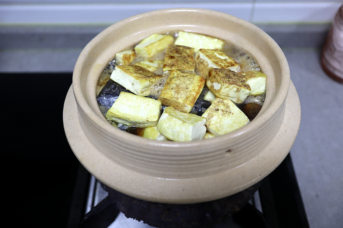 鲅鱼炖豆腐