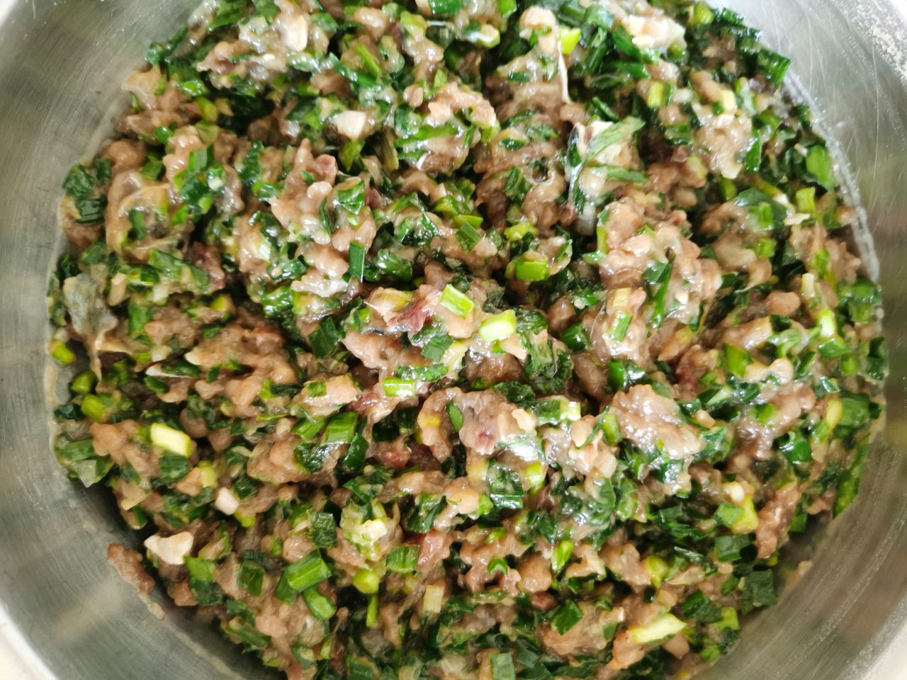 鲅鱼韭菜馅饺子