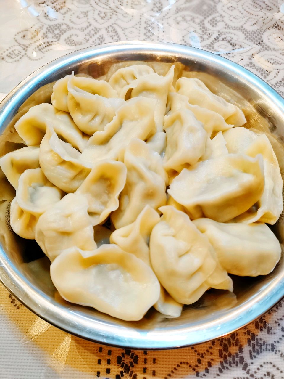 鲅鱼韭菜馅饺子