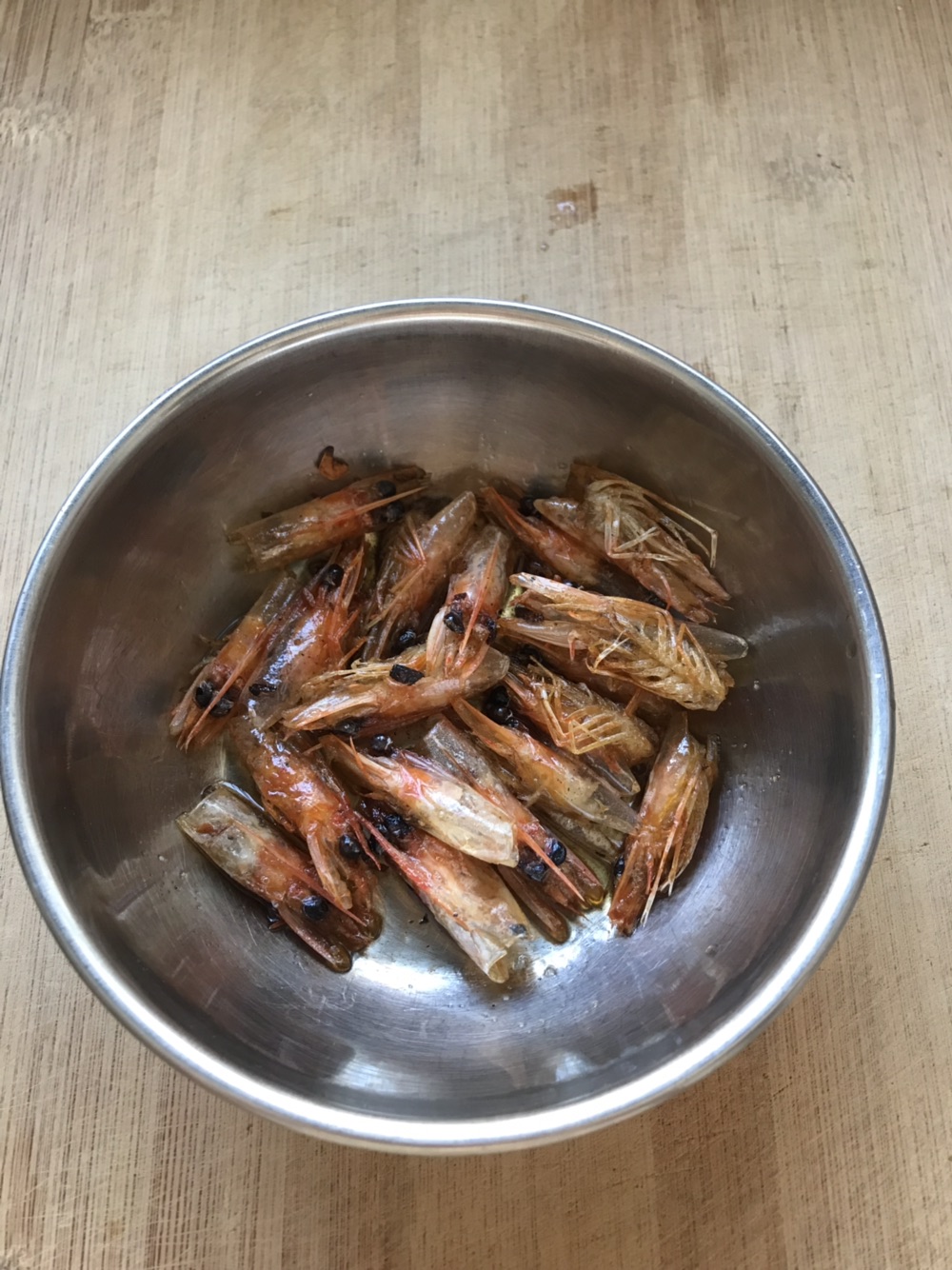 白贝鲜虾粥