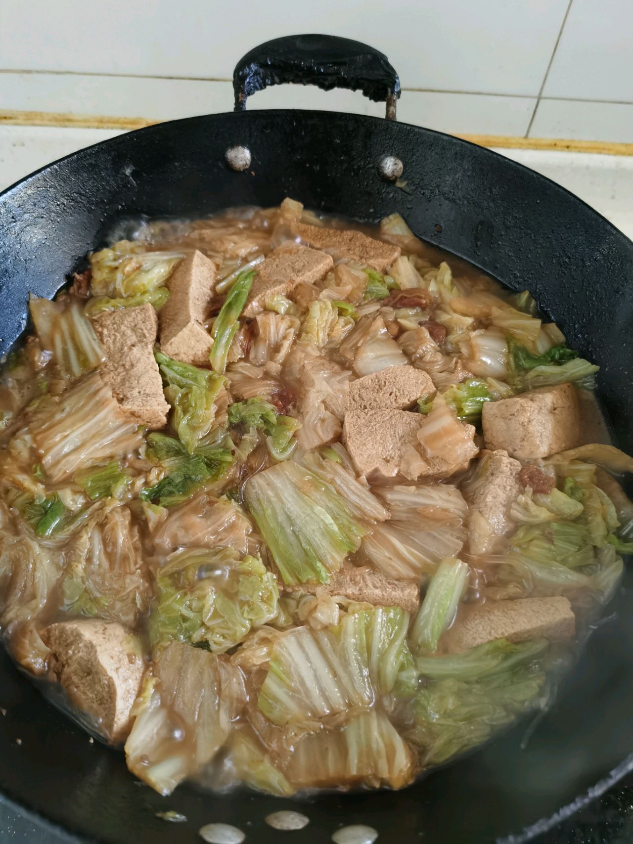 白菜冻豆腐