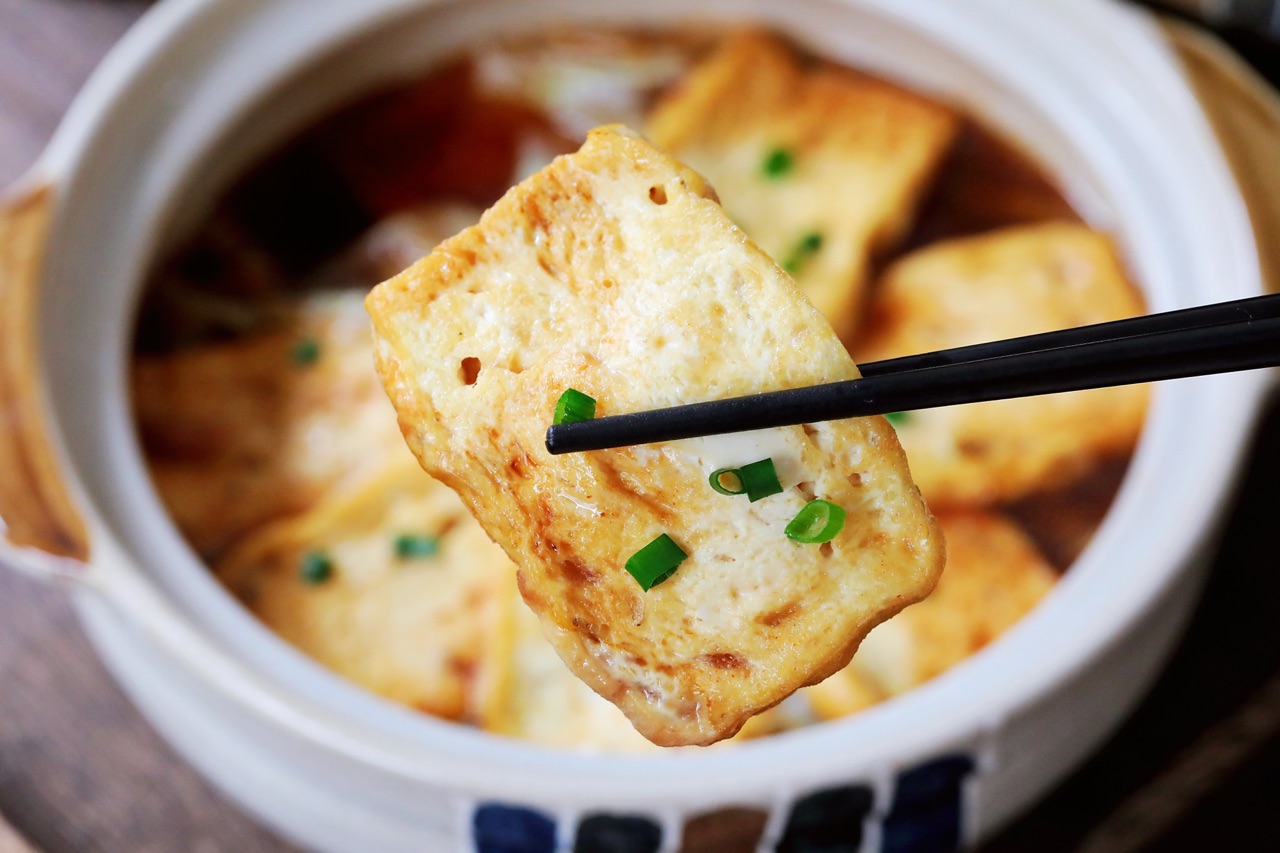 白菜豆腐煲
