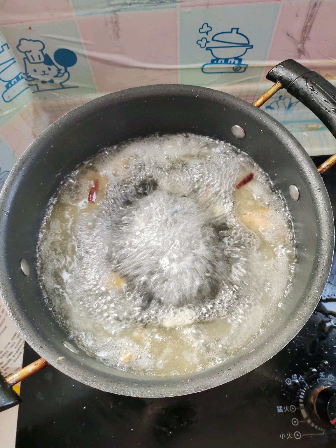 白菜豆腐粉丝汤