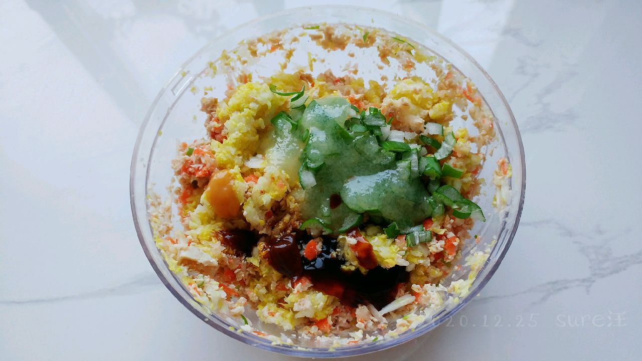 白菜豆腐生蛋饺