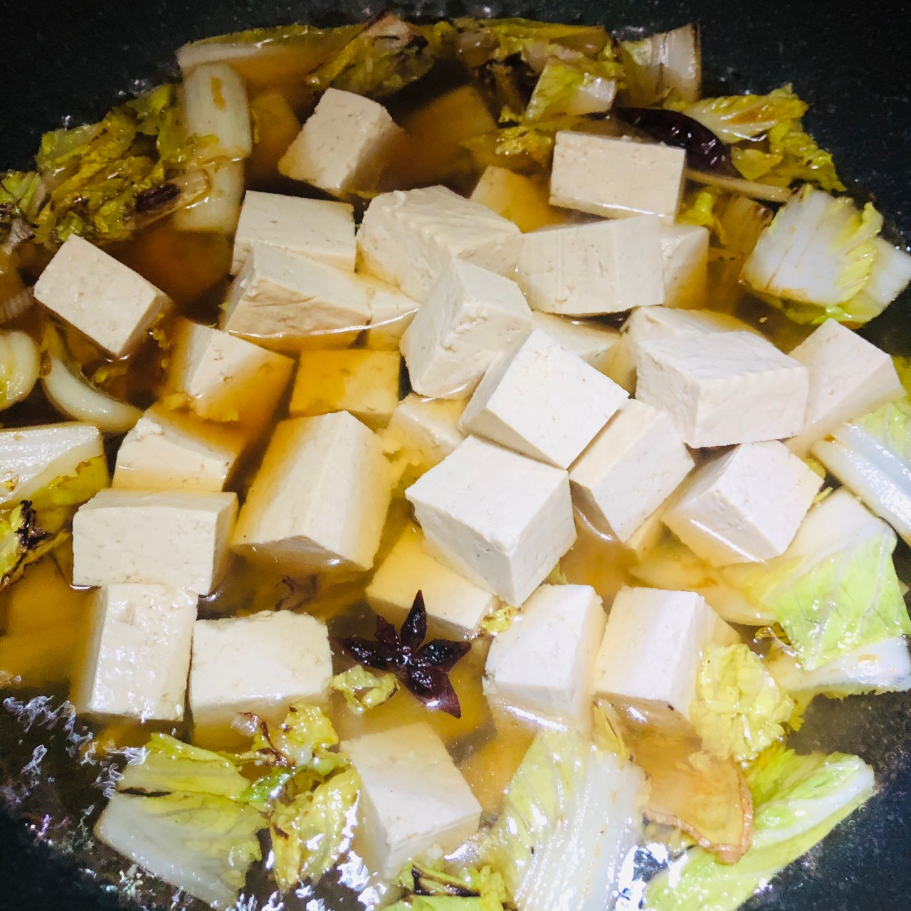 白菜炖豆腐