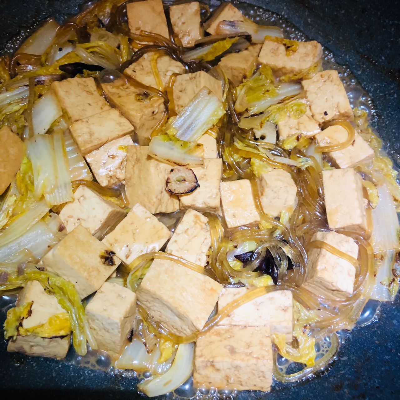 白菜炖豆腐