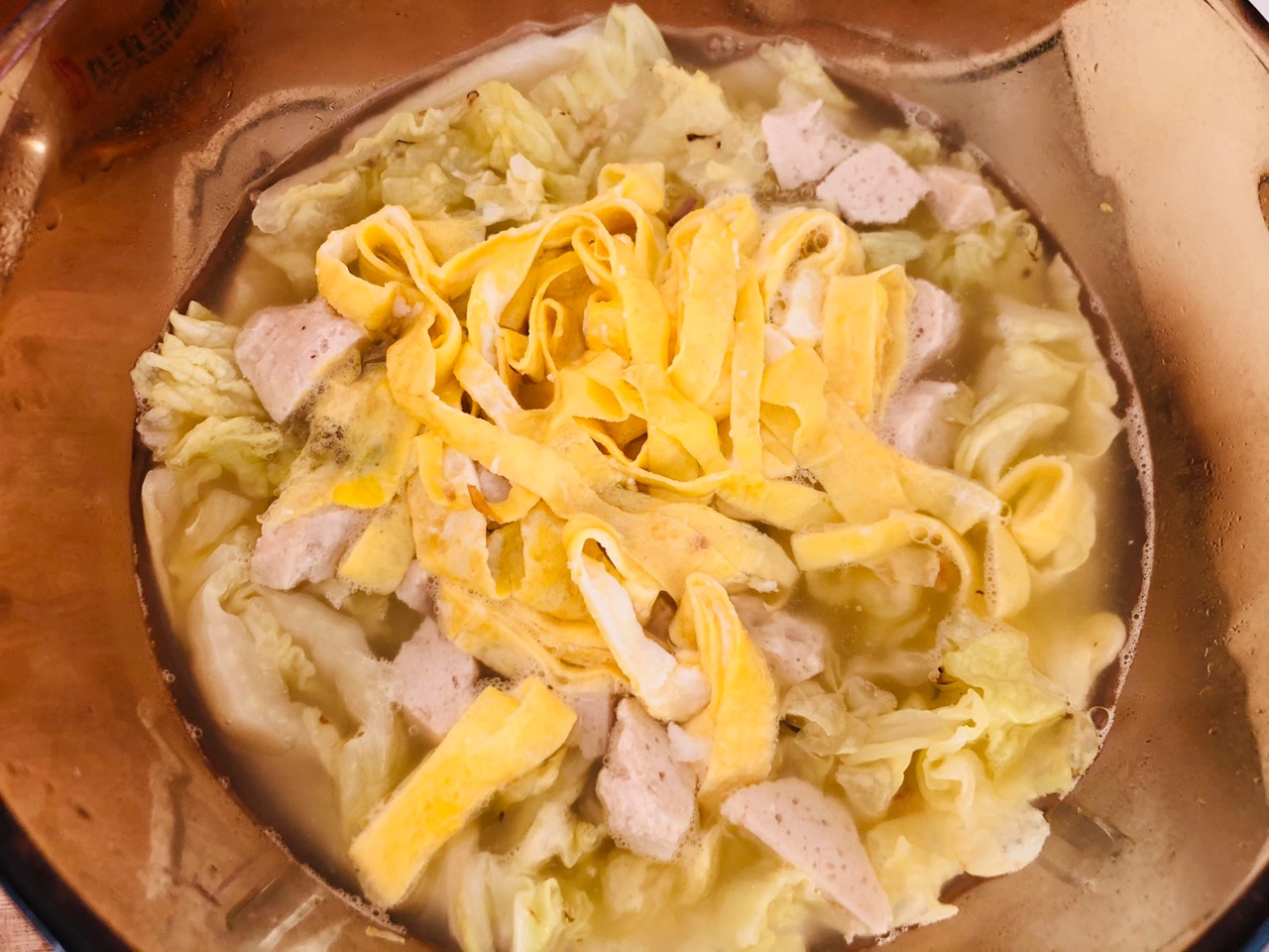 白菜粉丝汤