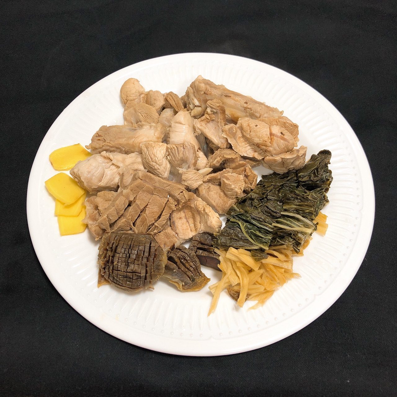 白菜干陈肾汤
