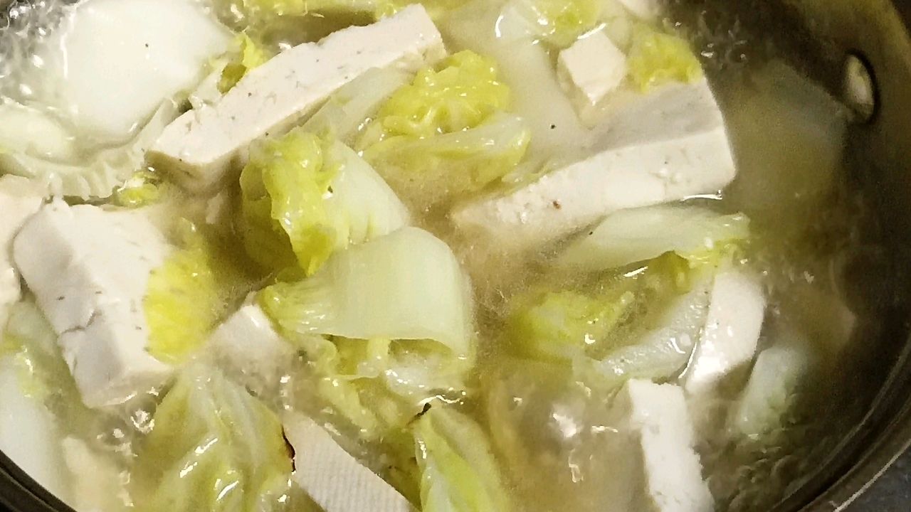 白菜咕豆腐