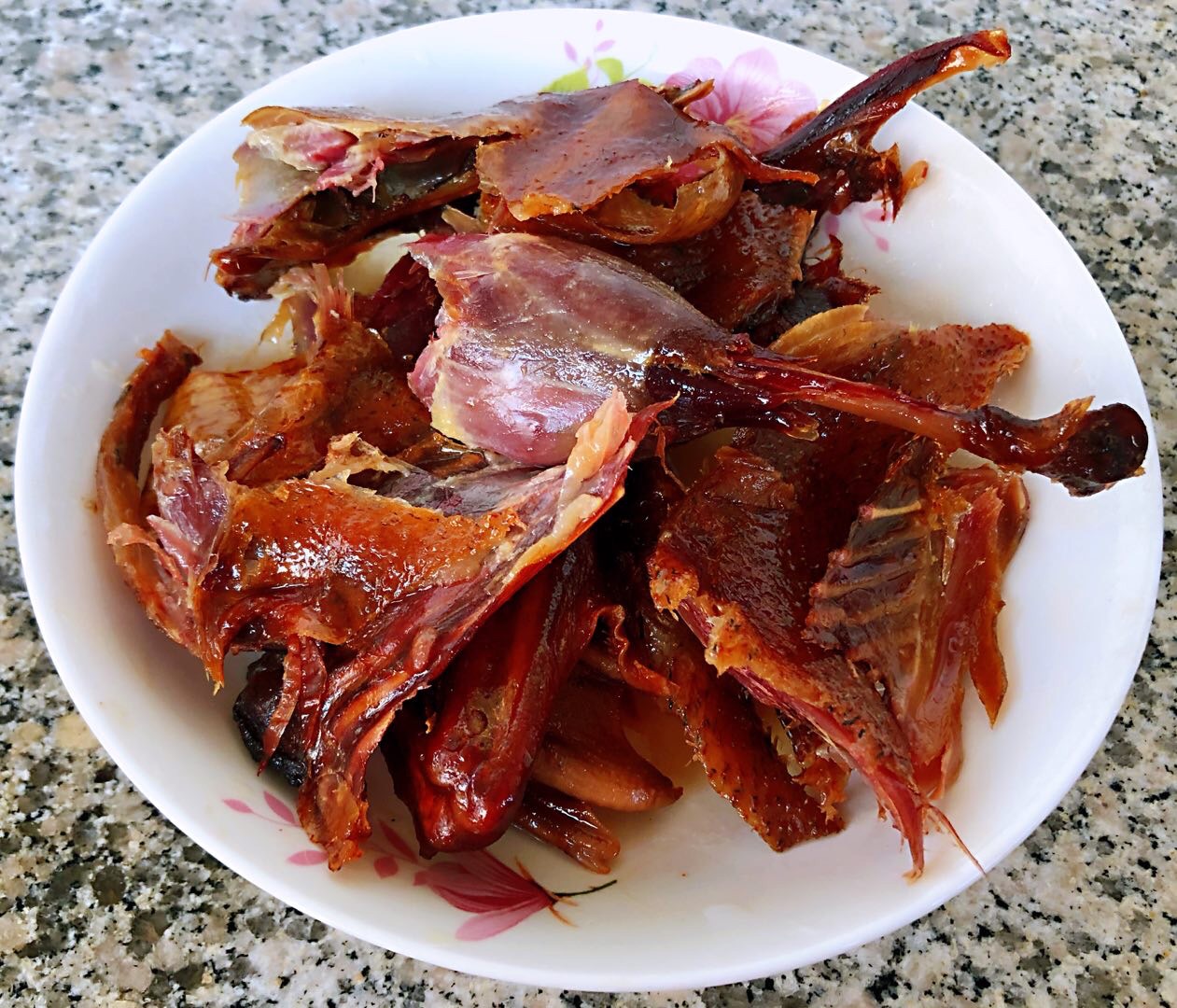 白菜腊鹅木耳粉丝汤