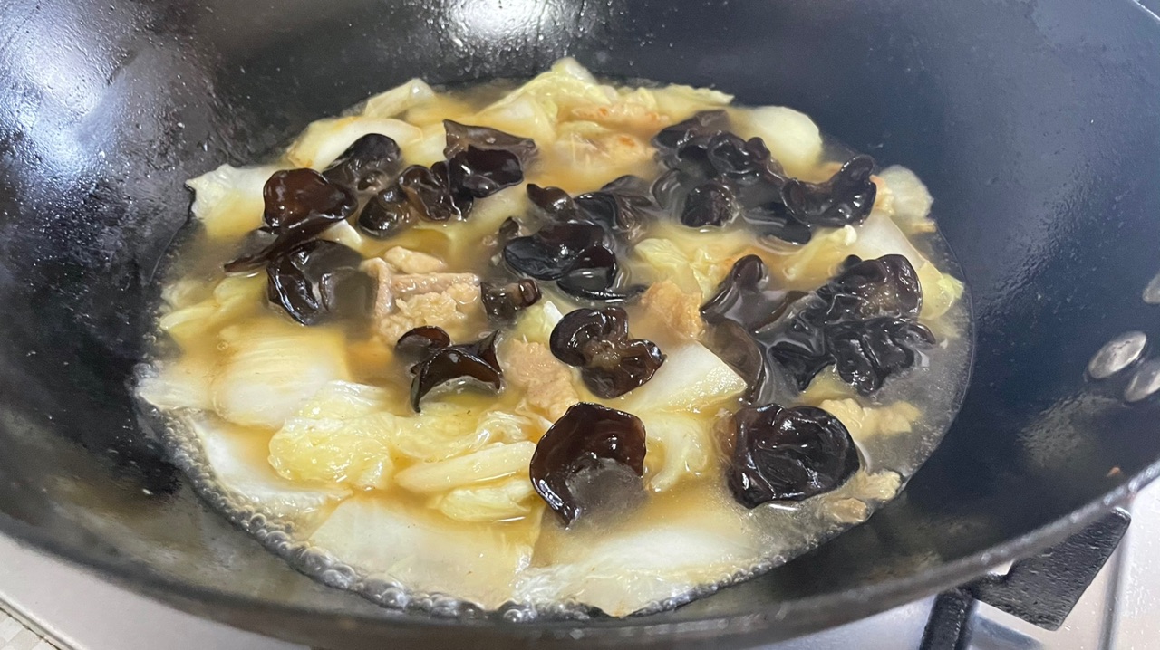 白菜木耳汤
