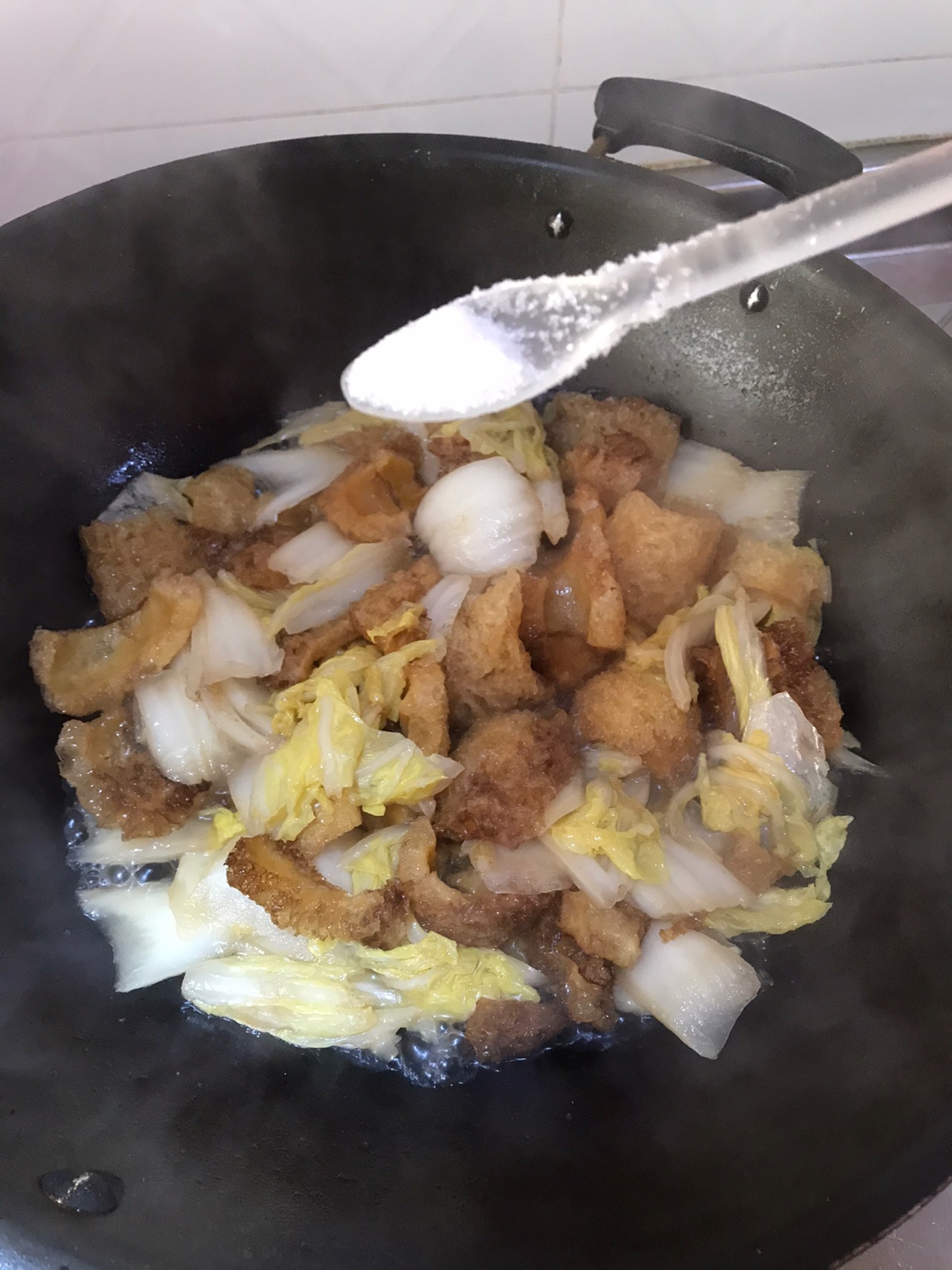 白菜肉皮美极鲜