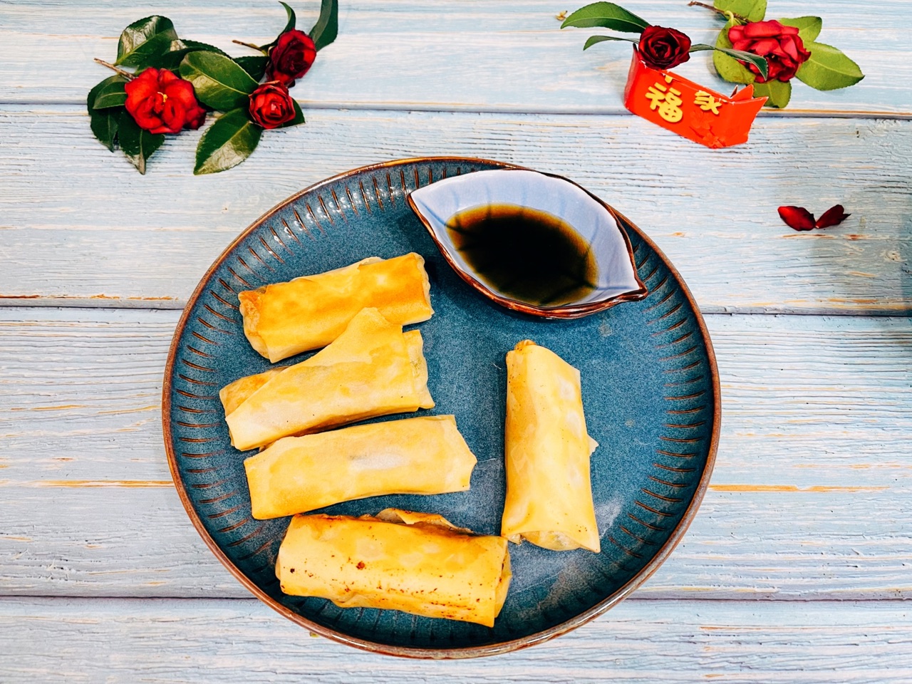 白菜肉丝春卷