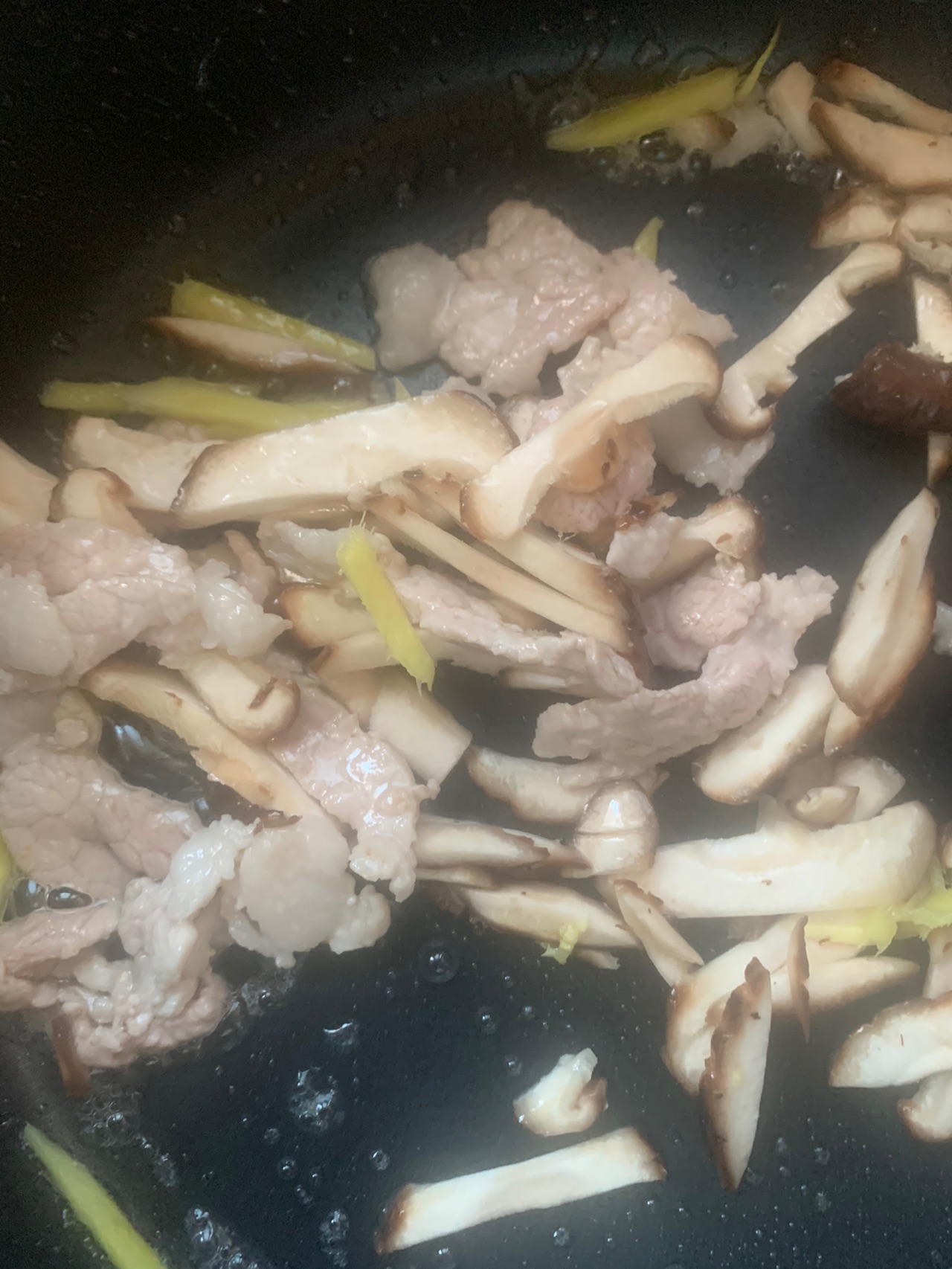 白菜肉丝面