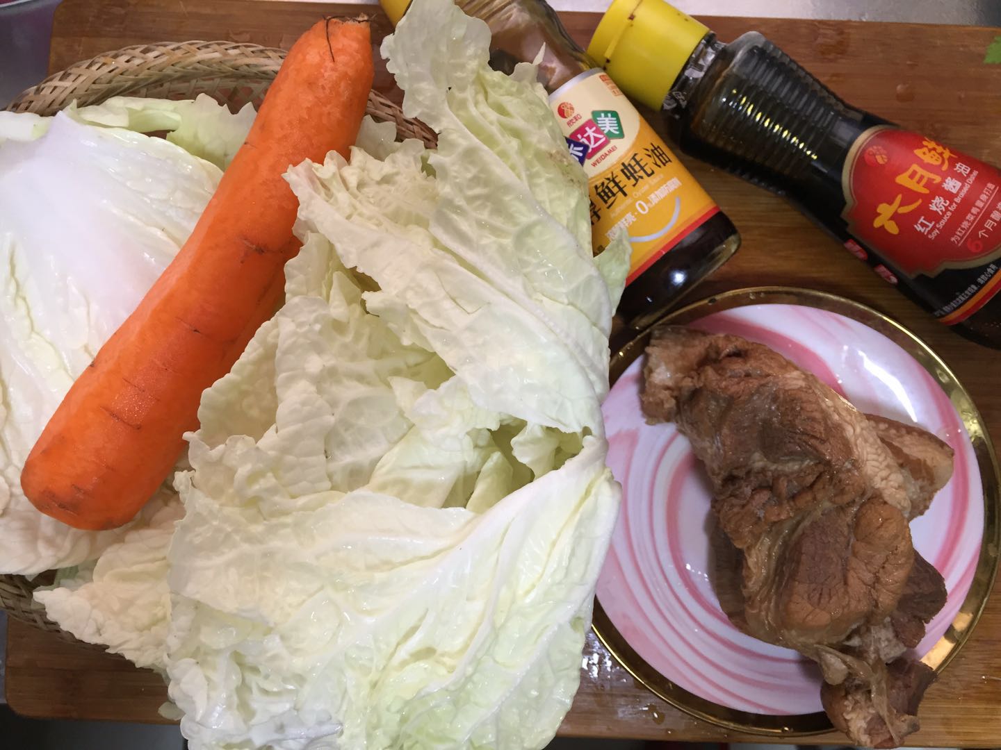 白菜腌肉面