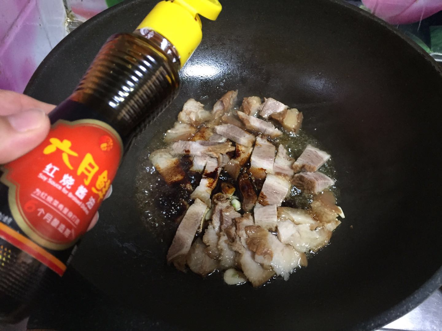 白菜腌肉面