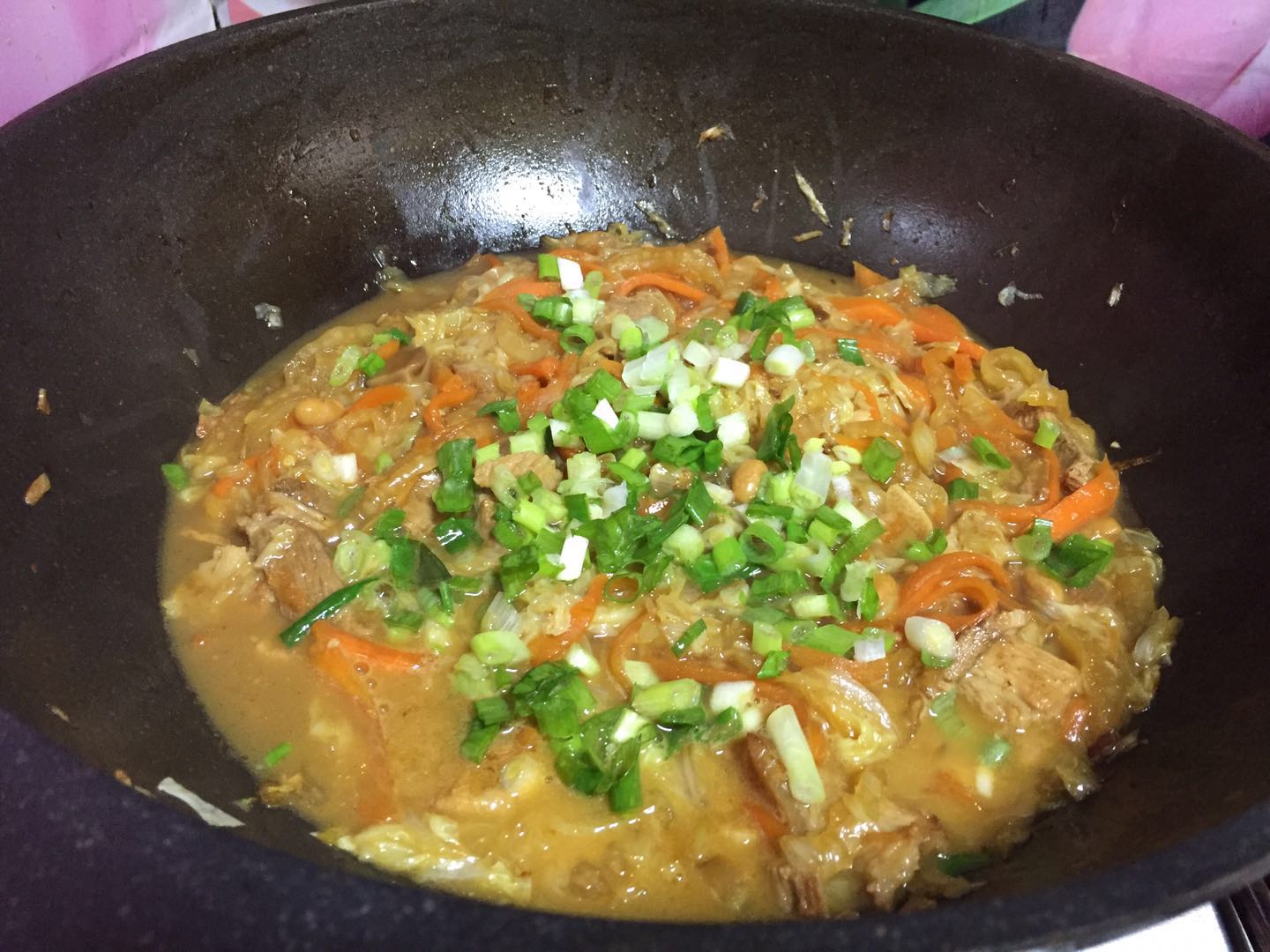 白菜腌肉面