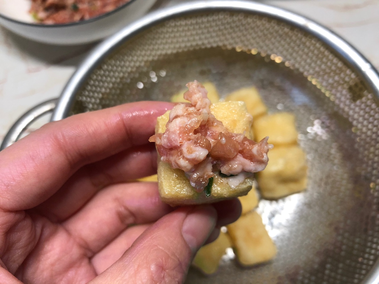 白菜油豆腐汤