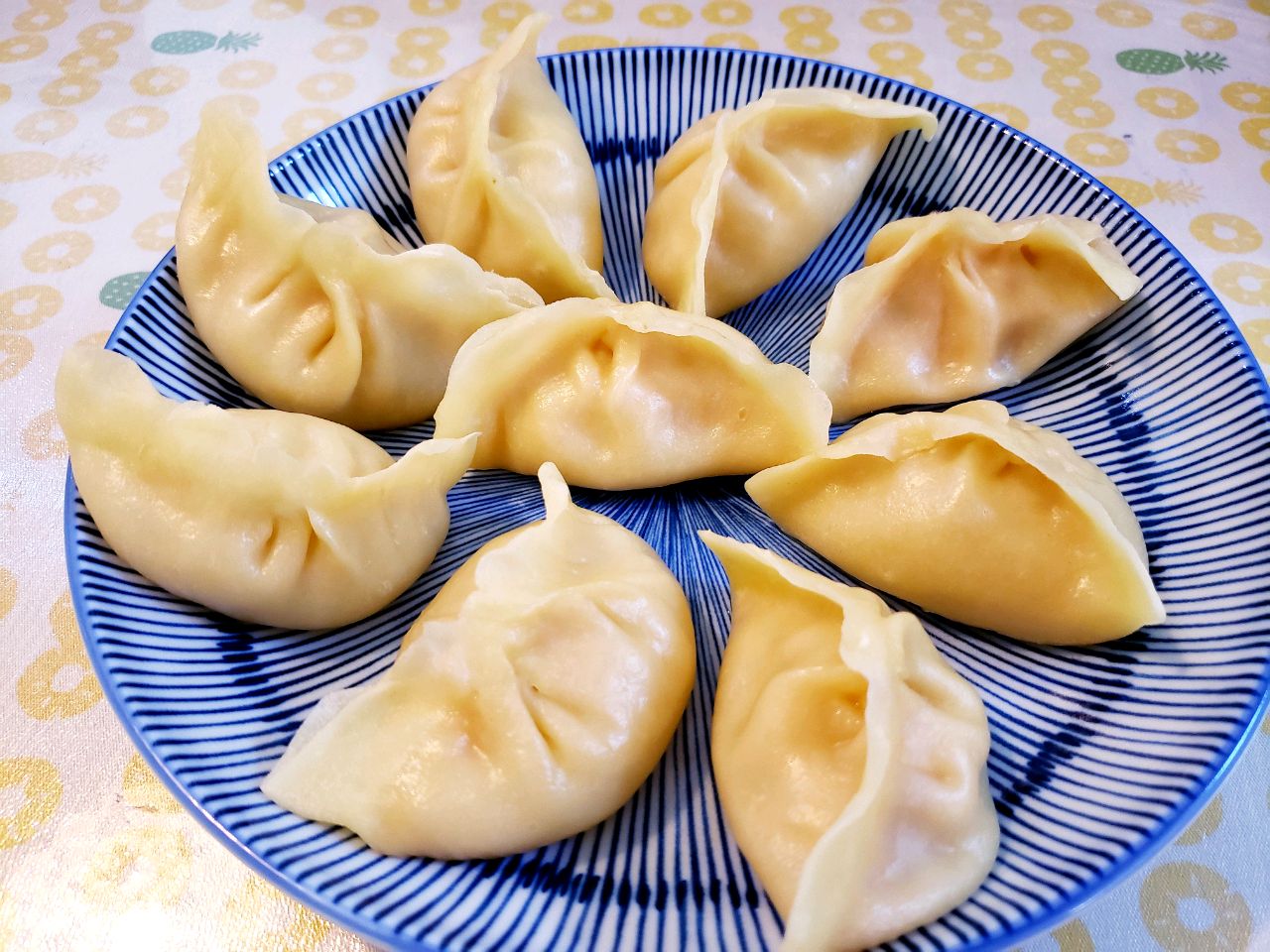 白菜蒸饺