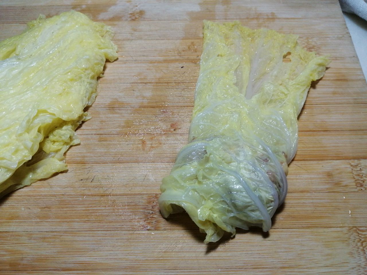白菜猪肉卷