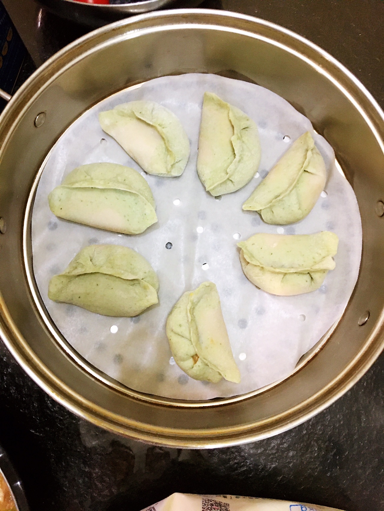 白菜猪肉馅蒸饺