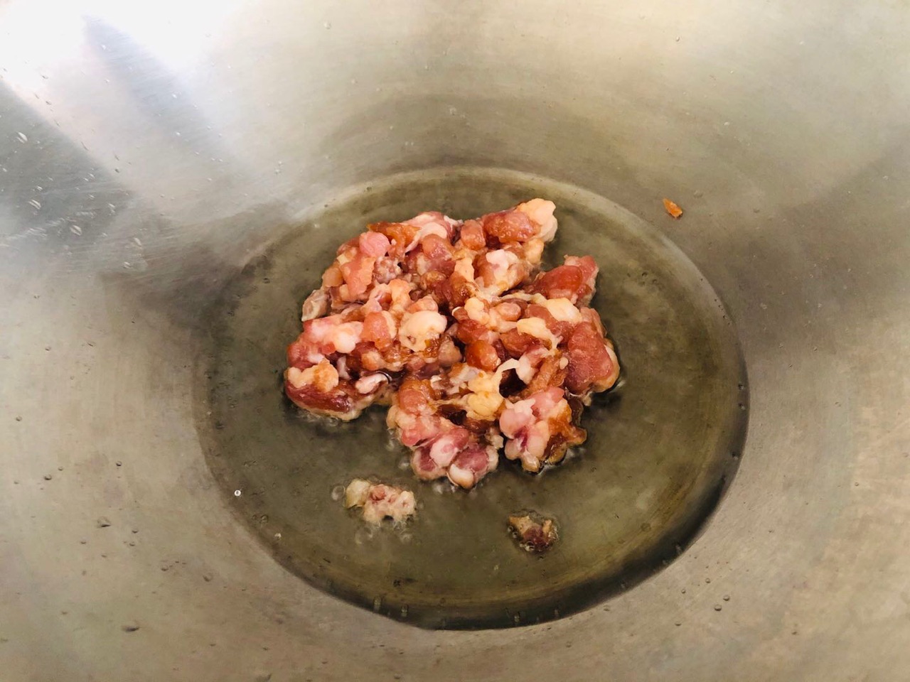 百吃不厌的橄榄菜豆角炒肉沫
