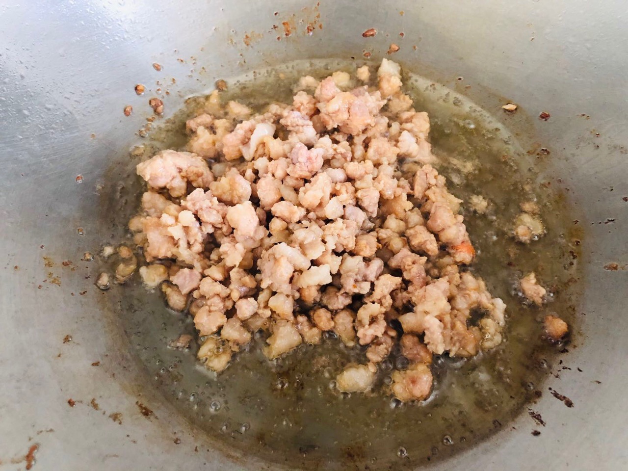 百吃不厌的橄榄菜豆角炒肉沫