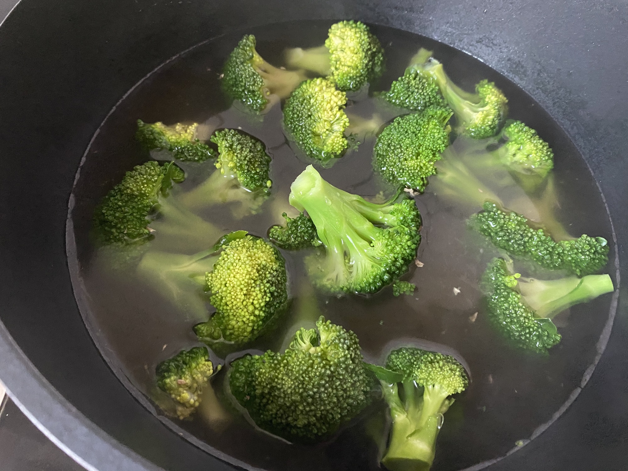 白菇西蓝花虾仁